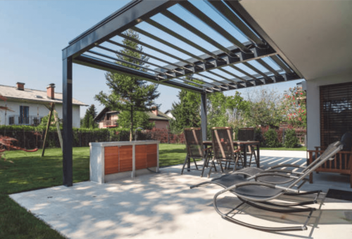 Pergolas bioclimatique en aluminium proche Toulouse